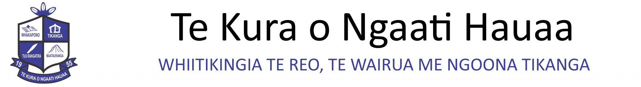 Te Kura o Ngaati Hauaa Logo